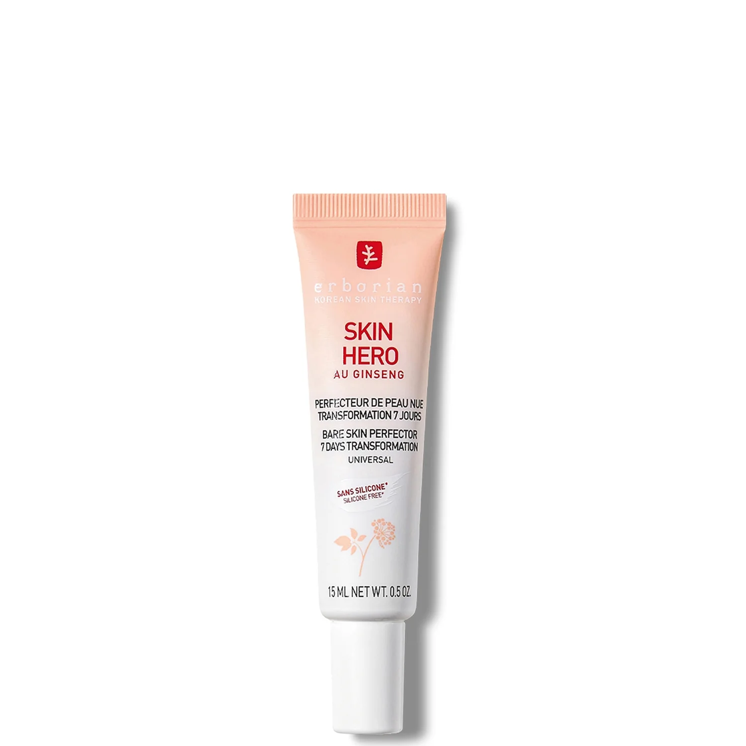 Erborian Skin Hero - Non-Tinted Bare Skin Perfector - 7 Day Skin Transformation 40ml