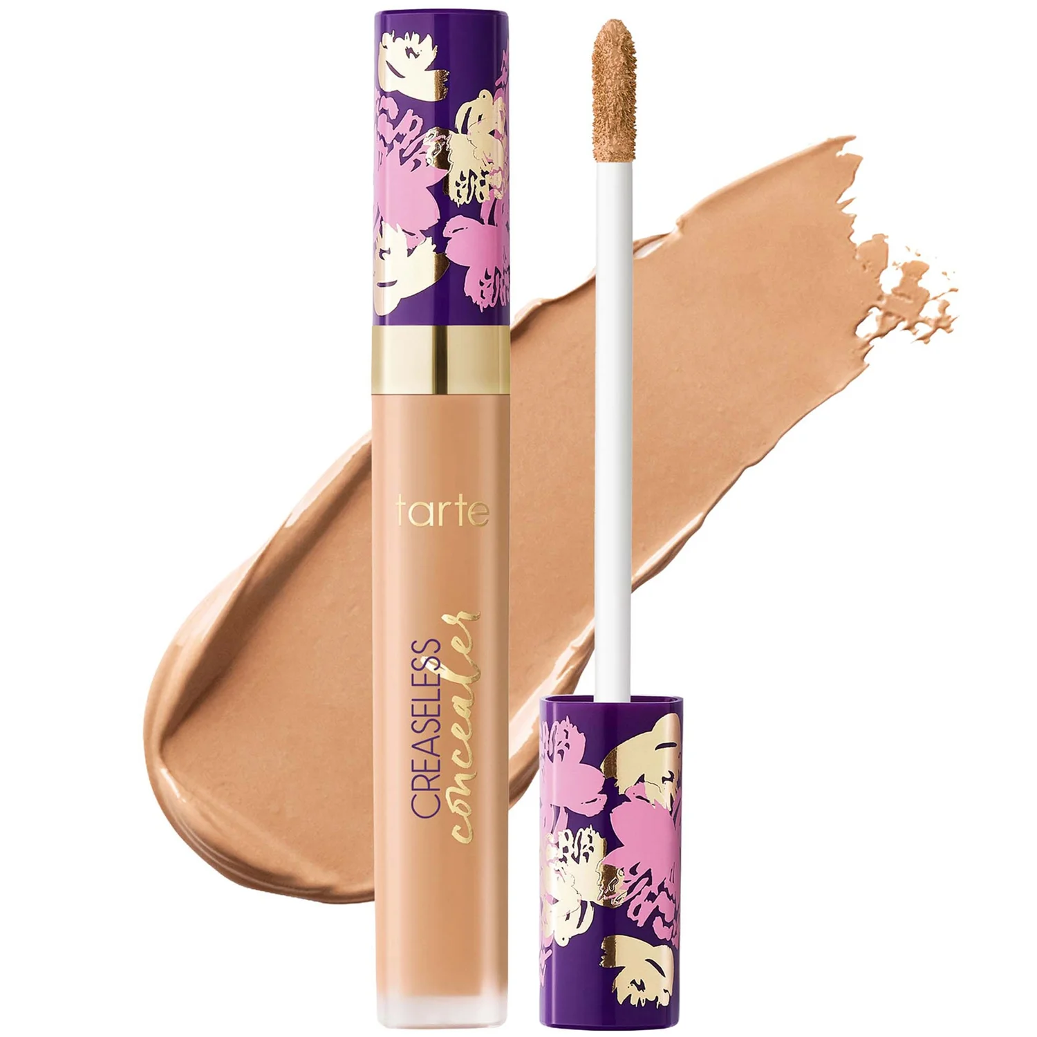 tarte Creaseless Full Coverage Radiant Undereye Concealer 0.225 oz. (Various Shades) 34H Medium Honey