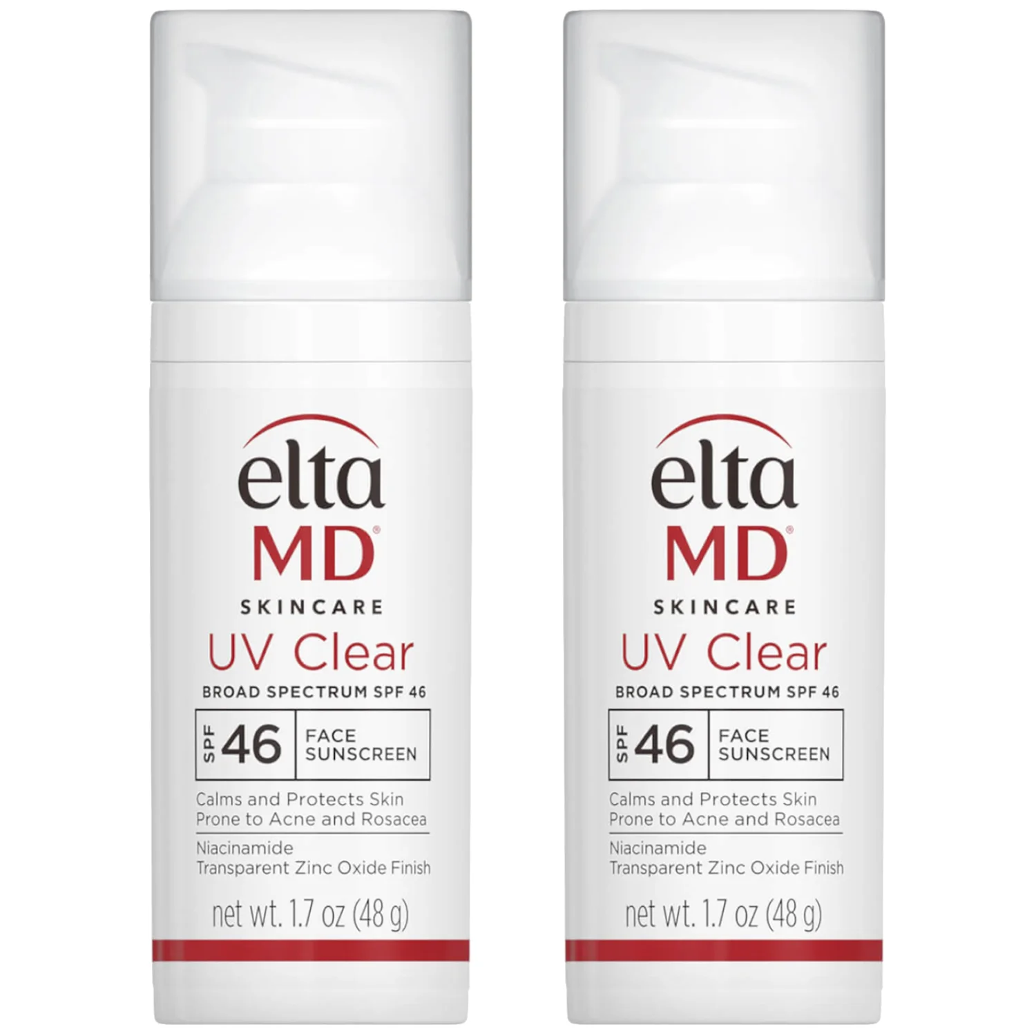 EltaMD Exclusive UV Clear SPF 46 Broad-Spectrum Duo ($90 Value)