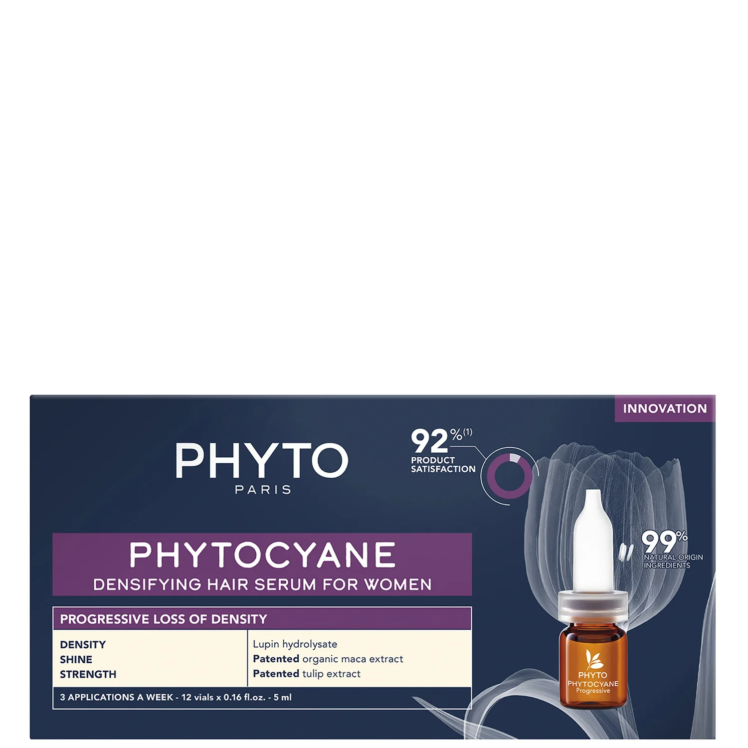 Phyto PHYTOCYANE Treatment for Women with Progressive Hair Loss 12x5ml