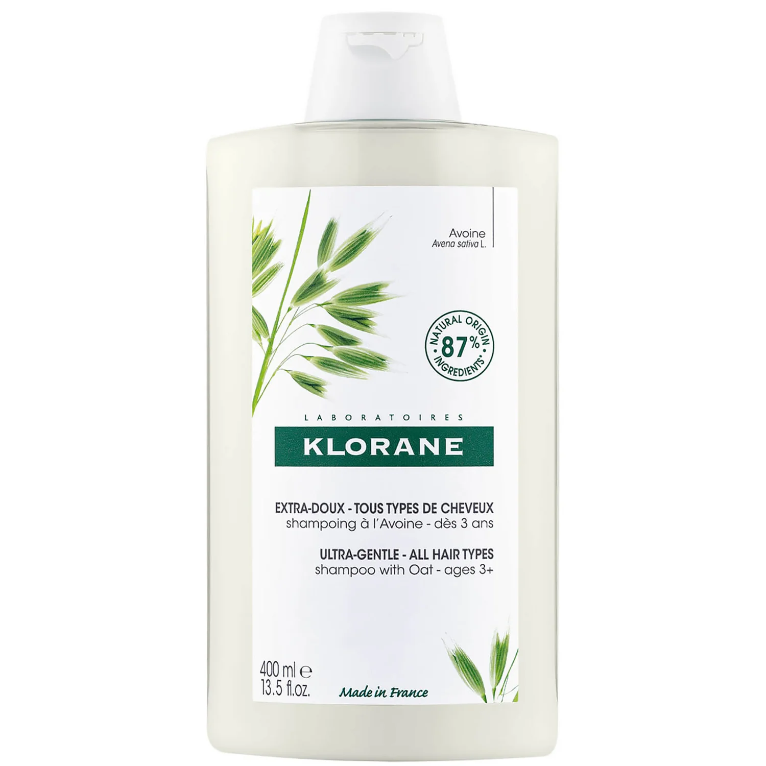 KLORANE Softening Shampoo with Oat Milk 400ml