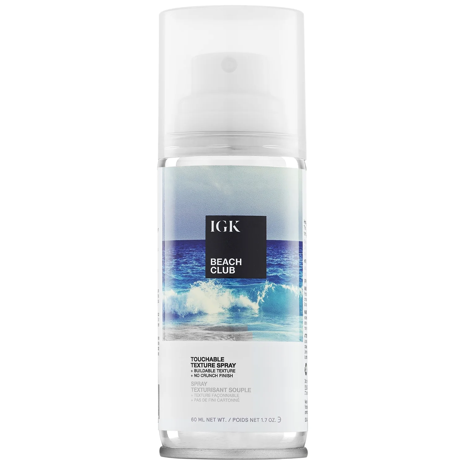 IGK Beach Club Touchable Texture Spray Travel 50ml
