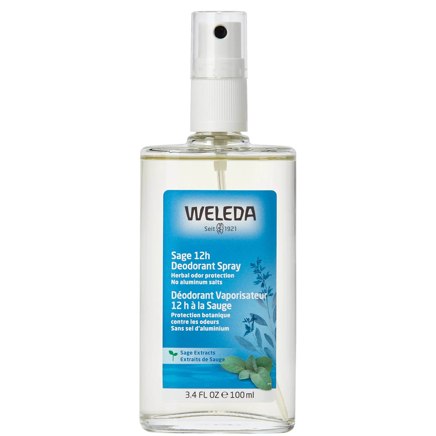 Weleda Sage 12h Deodorant Spray (3.4 fl. oz.)