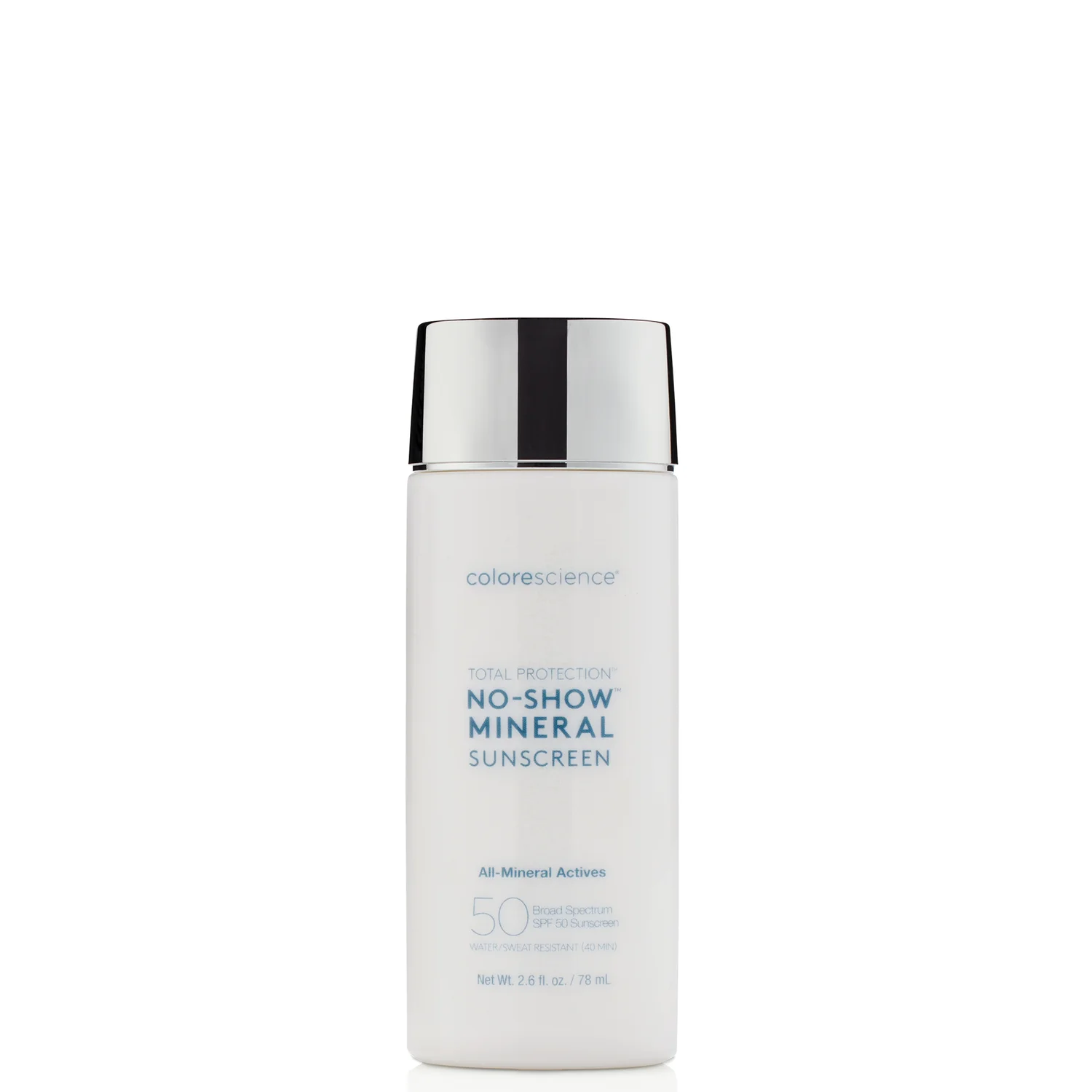 Colorescience SPF 50 Total Protection No-Show Mineral Sunscreen 1.7 oz
