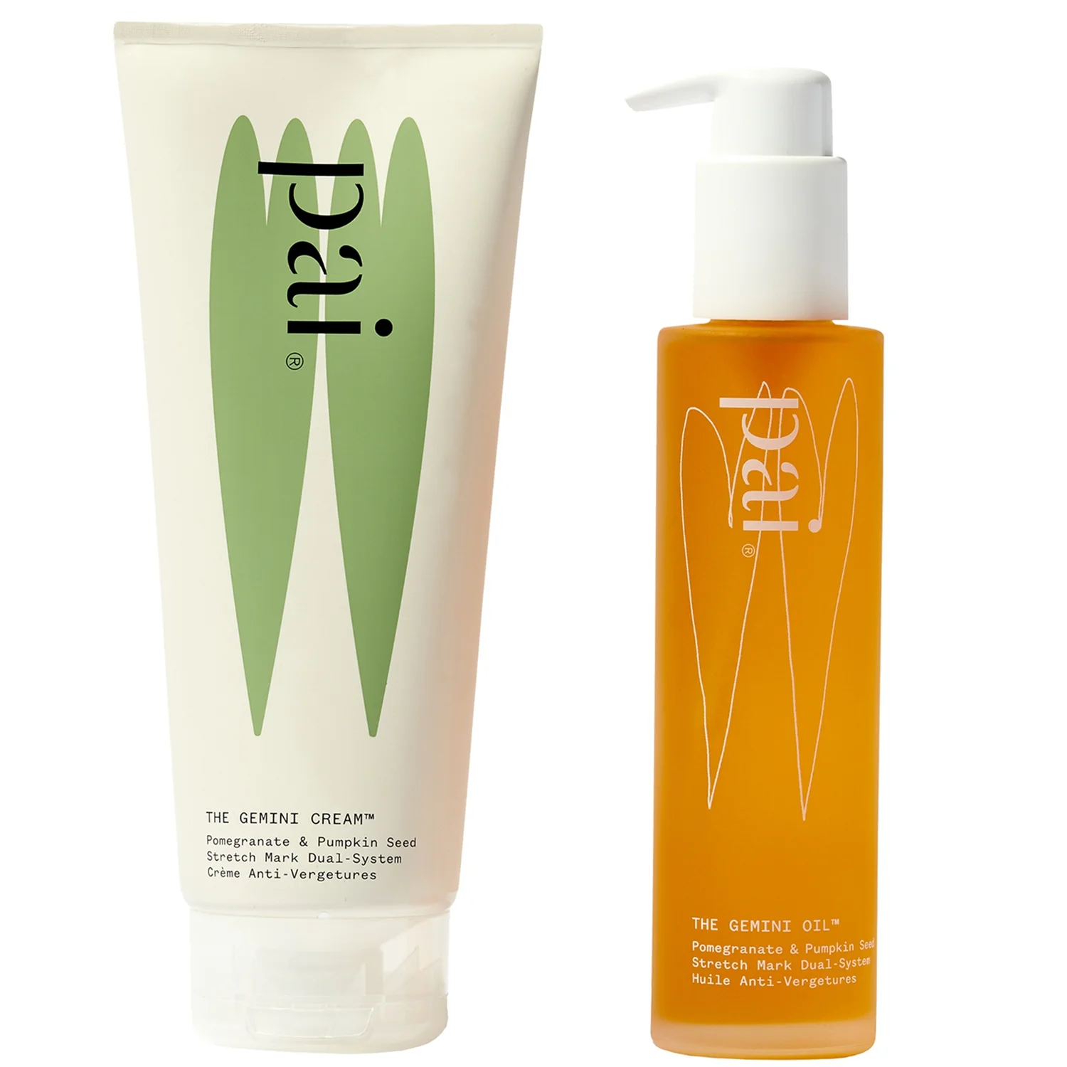 Pai Skincare The Gemini Pomegranate and Pumpkin Stretch Mark Dual-System 300ml