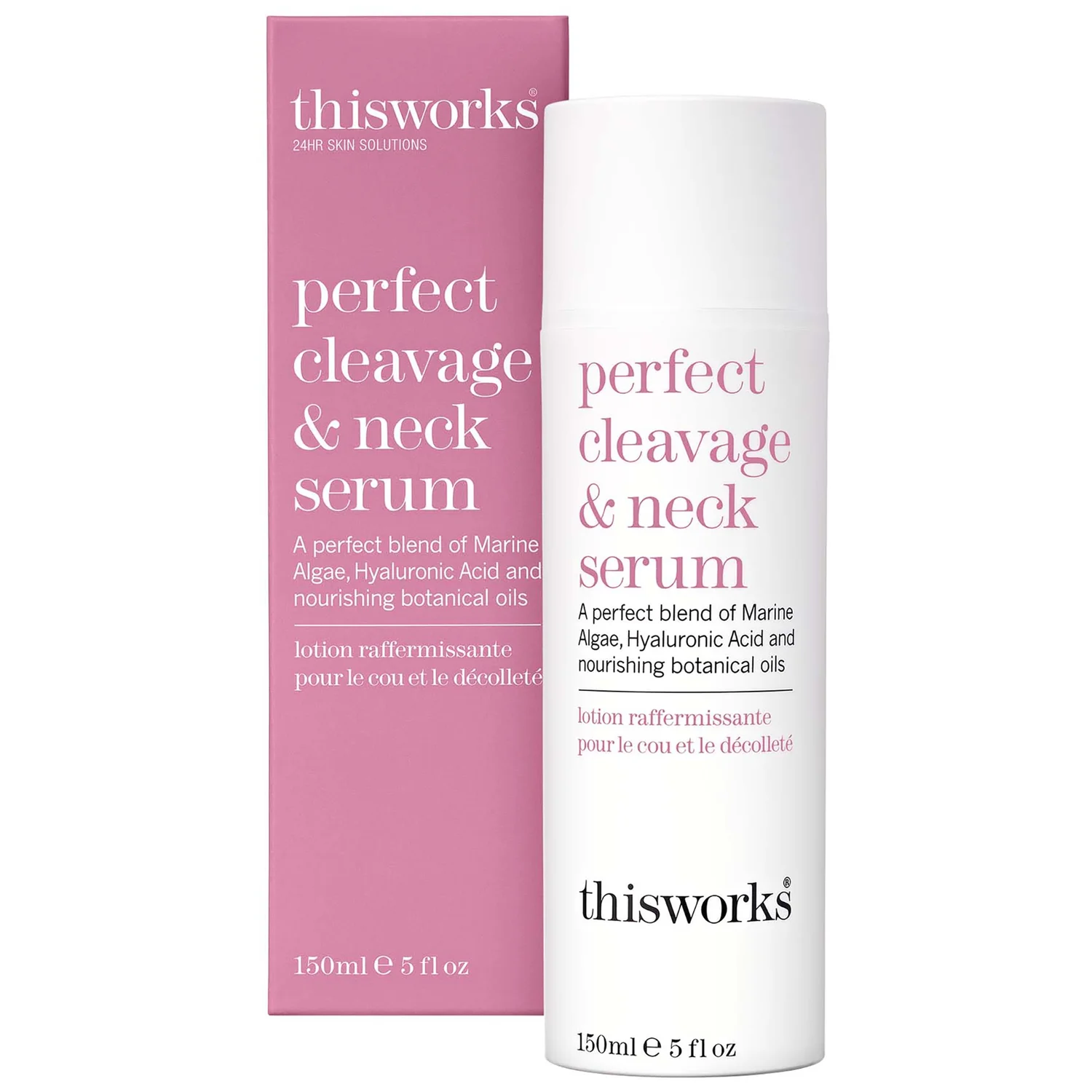 this works Perfect Cleavage and Neck Serum 150ml