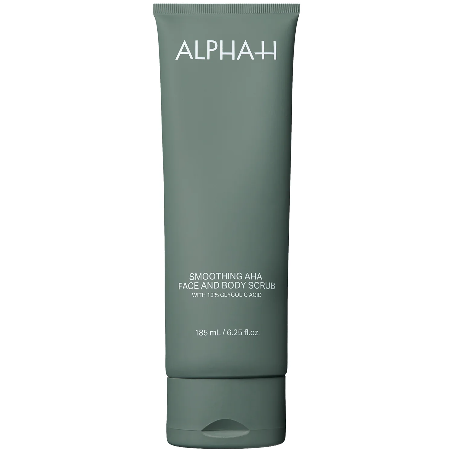 Alpha-H Smoothing AHA Face & Body Scrub with 12% Glycolic Acid 185ml