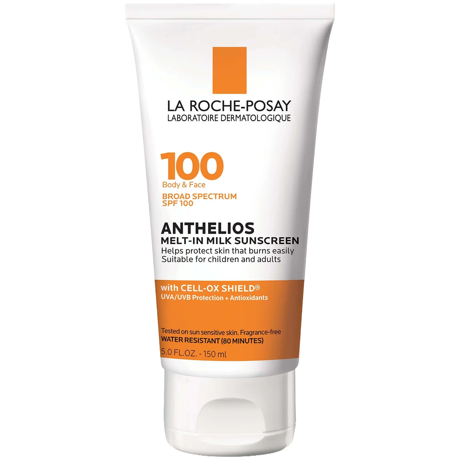 La Roche-Posay Anthelios Melt-in Milk Body Face Sunscreen Lotion Broad Spectrum SPF 100 (Various Sizes)