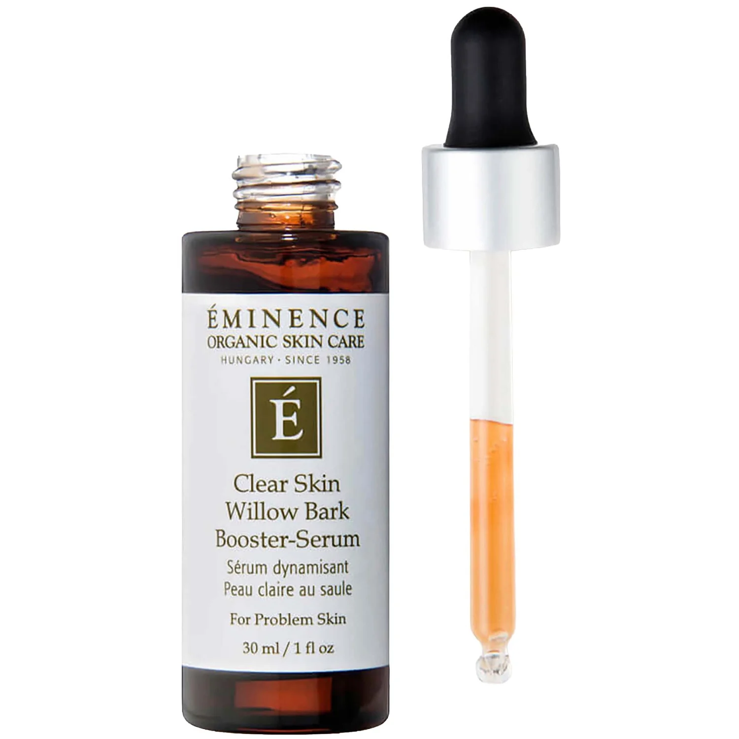 Eminence Organic Skin Care Clear Skin Willow Bark Booster-Serum 1 fl. oz