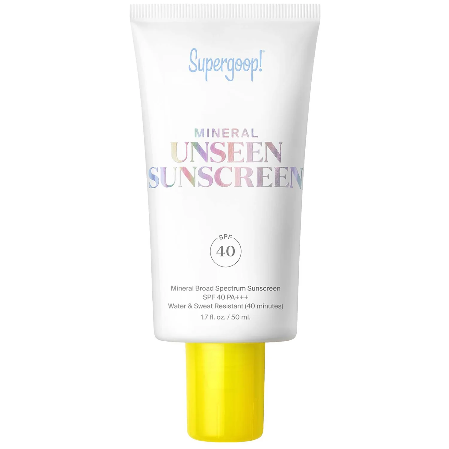 Supergoop! Unseen Sunscreen Mineral SPF 40 50ml