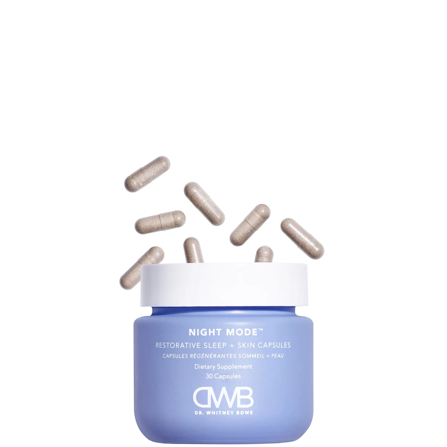 Dr. Whitney Bowe Beauty Night Mode Restorative Sleep + Skin Capsules (30 Capsules)