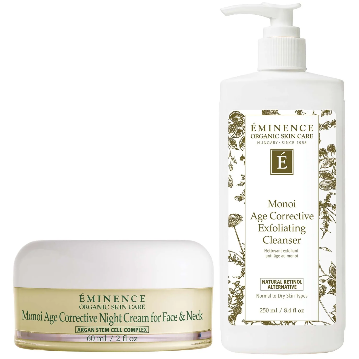 Eminence Organic Skin Care for Dry & Dull Skin Routine Bundle
