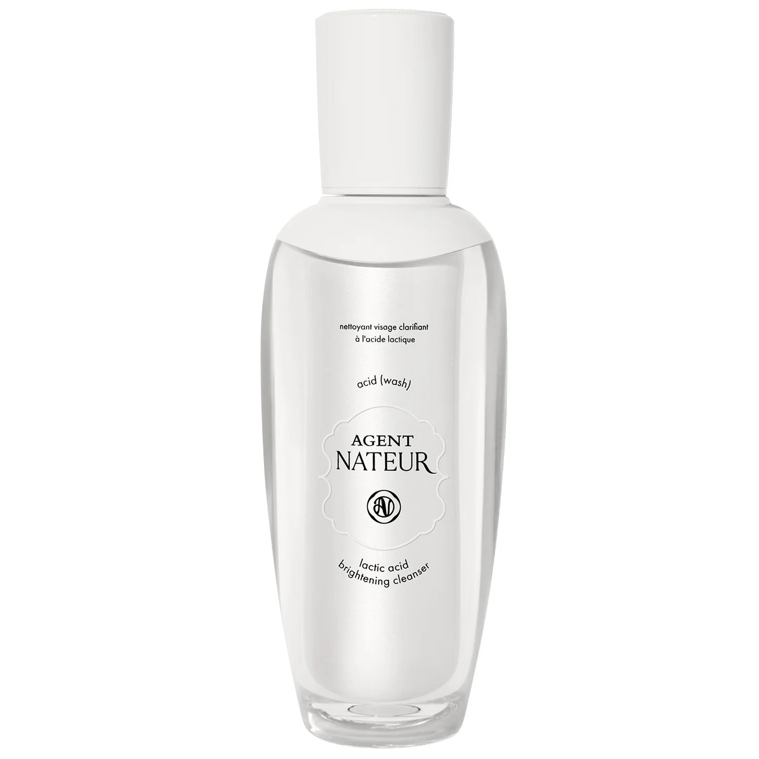 AGENT NATEUR acid (wash) lactic acid skin brightening cleanser 4.05oz