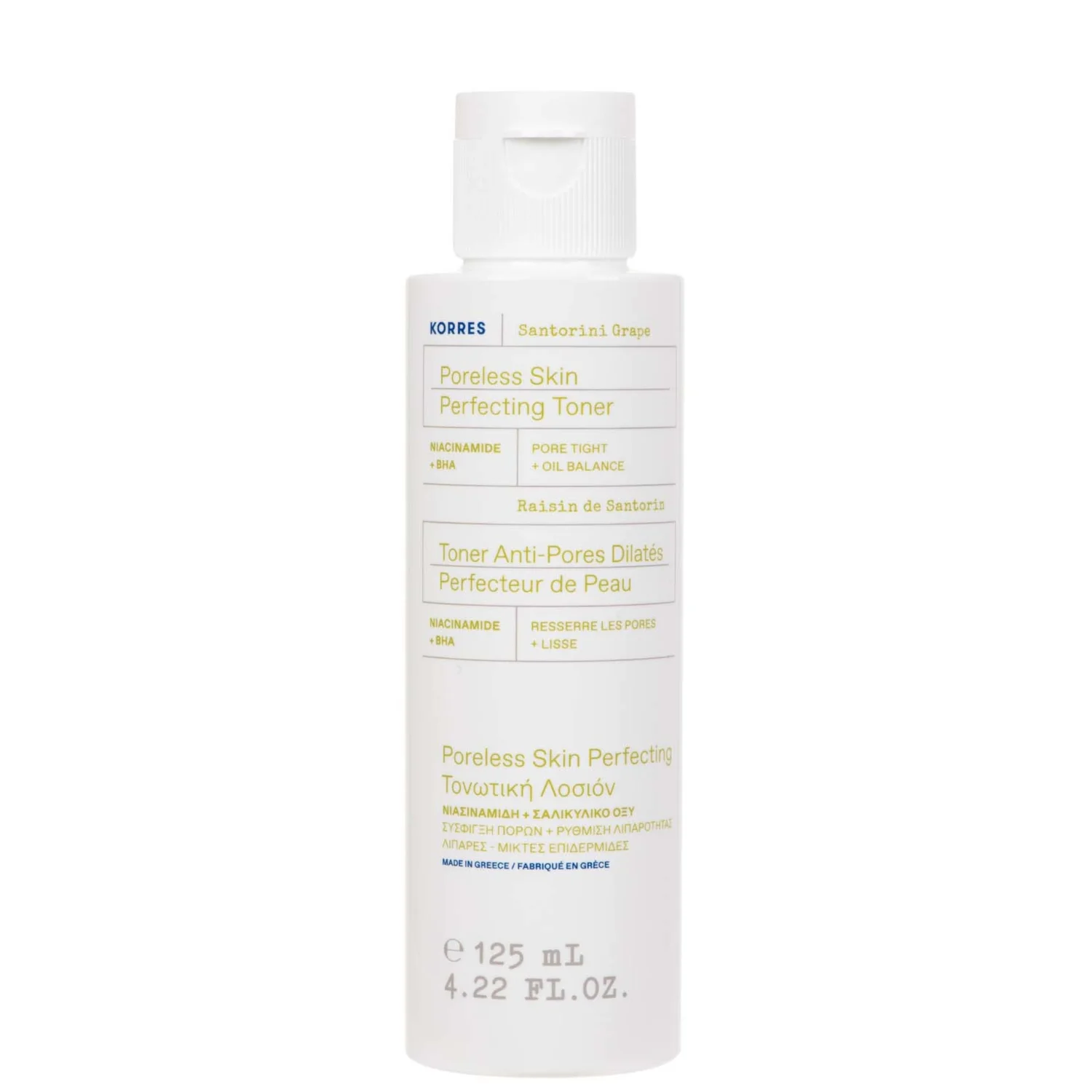 KORRES Santorini Grape Poreless Skin Perfecting Toner 125ml