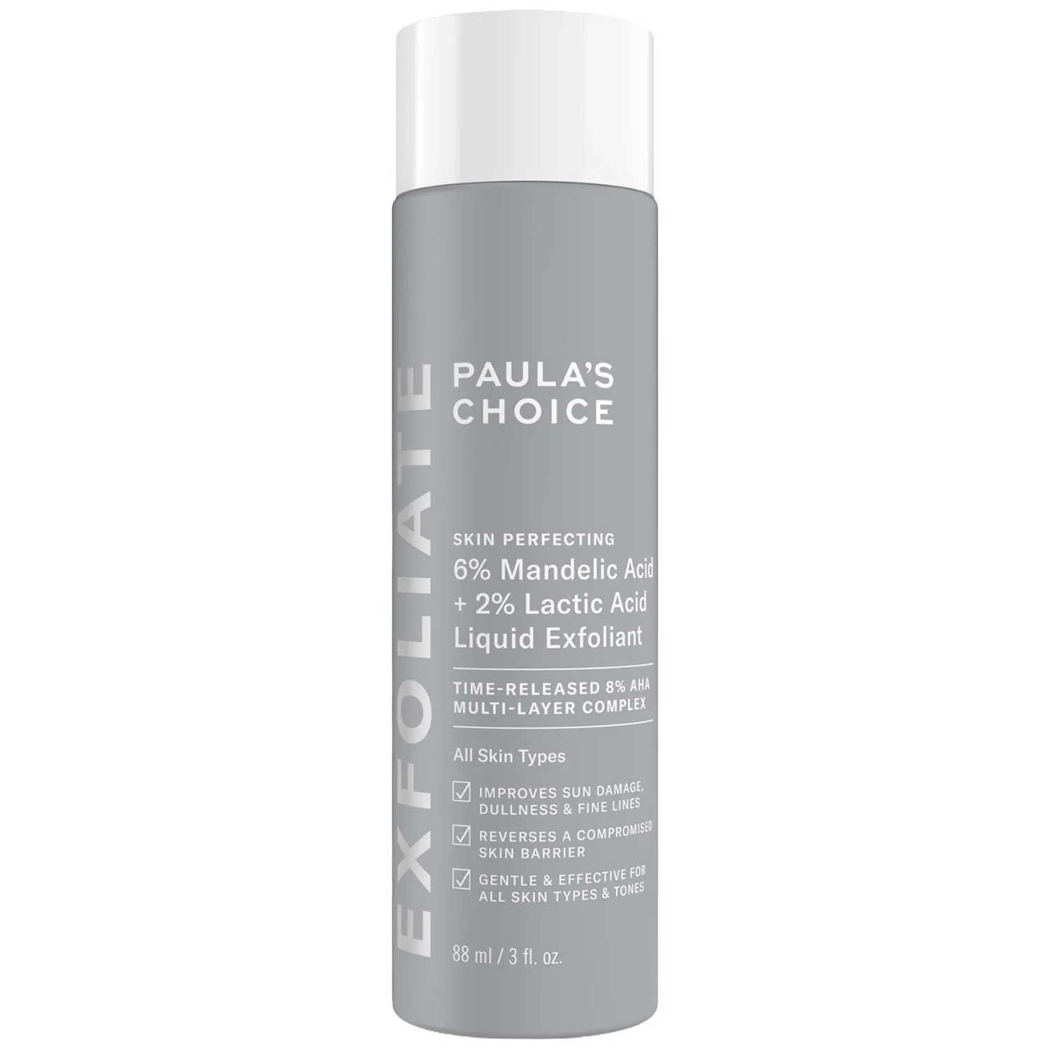Paula's Choice Skin Perfecting 6% Mandelic Acid and 2% Lactic Acid Liquid Exfoliant 88ml