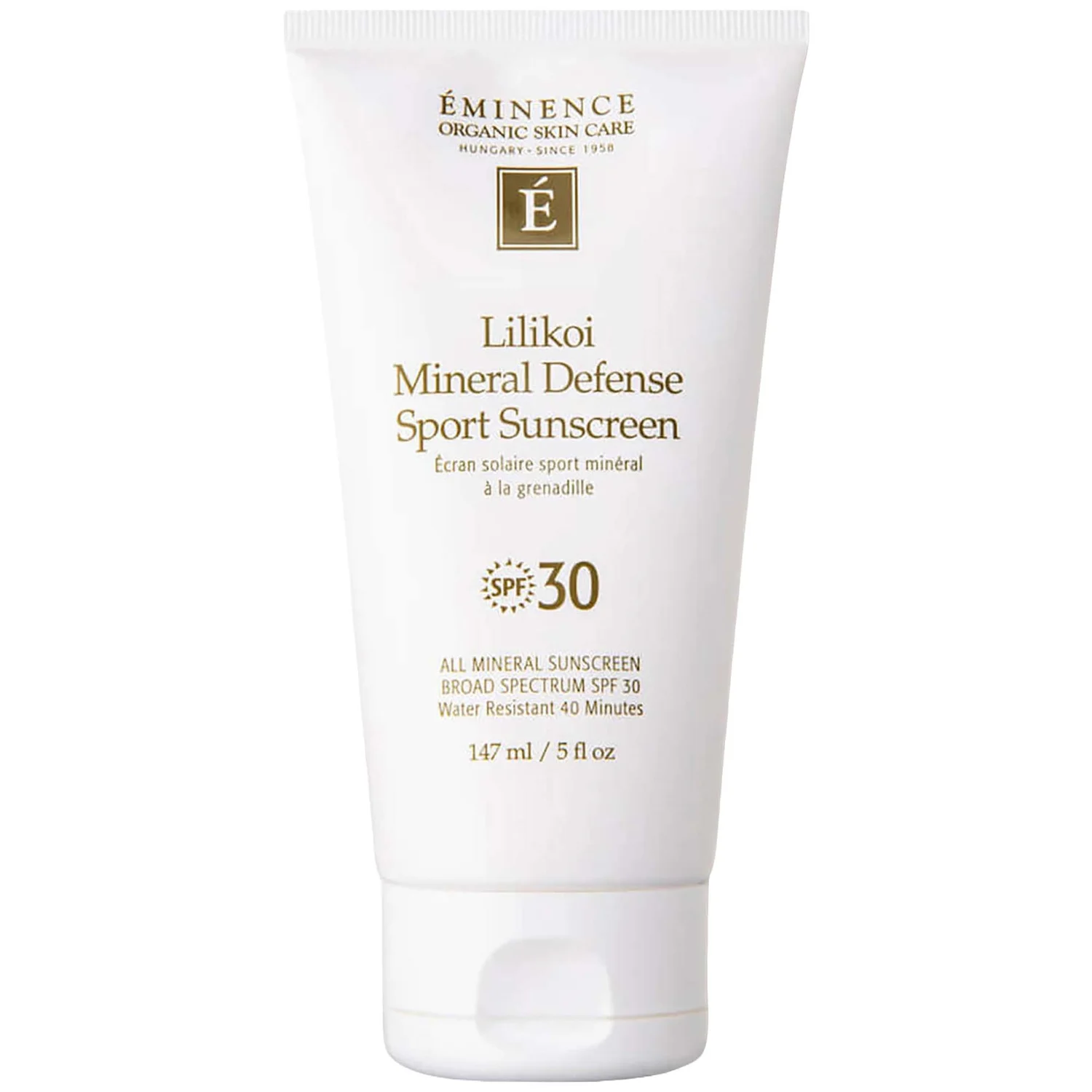Eminence Organic Skin Care Lilikoi Mineral Defense Sport Sunscreen SPF 30 5 oz