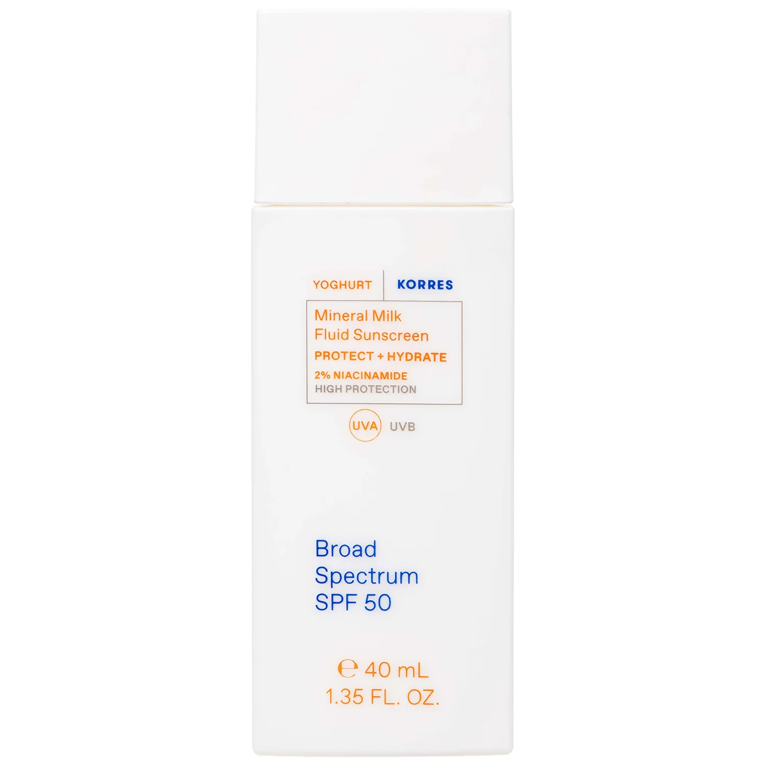 KORRES Mineral Milk Fluid Sunscreen SPF 50 40ml