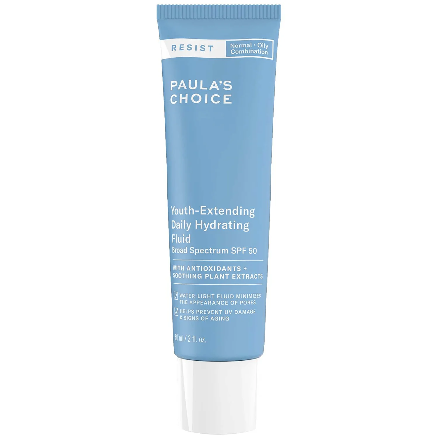 Paula's Choice RESIST Youth-Extending Daily Hydrating Fluid SPF 50 (2 fl. oz.)