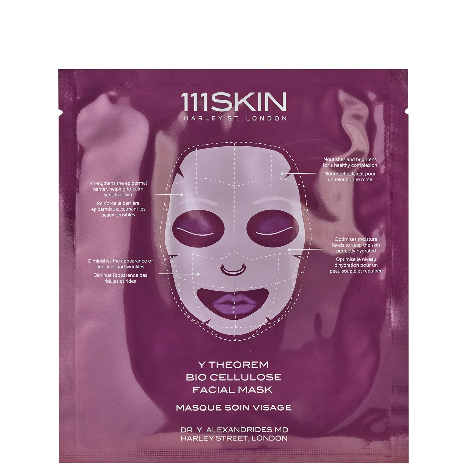 111SKIN Y Theorem Bio Cellulose Facial Mask Box
