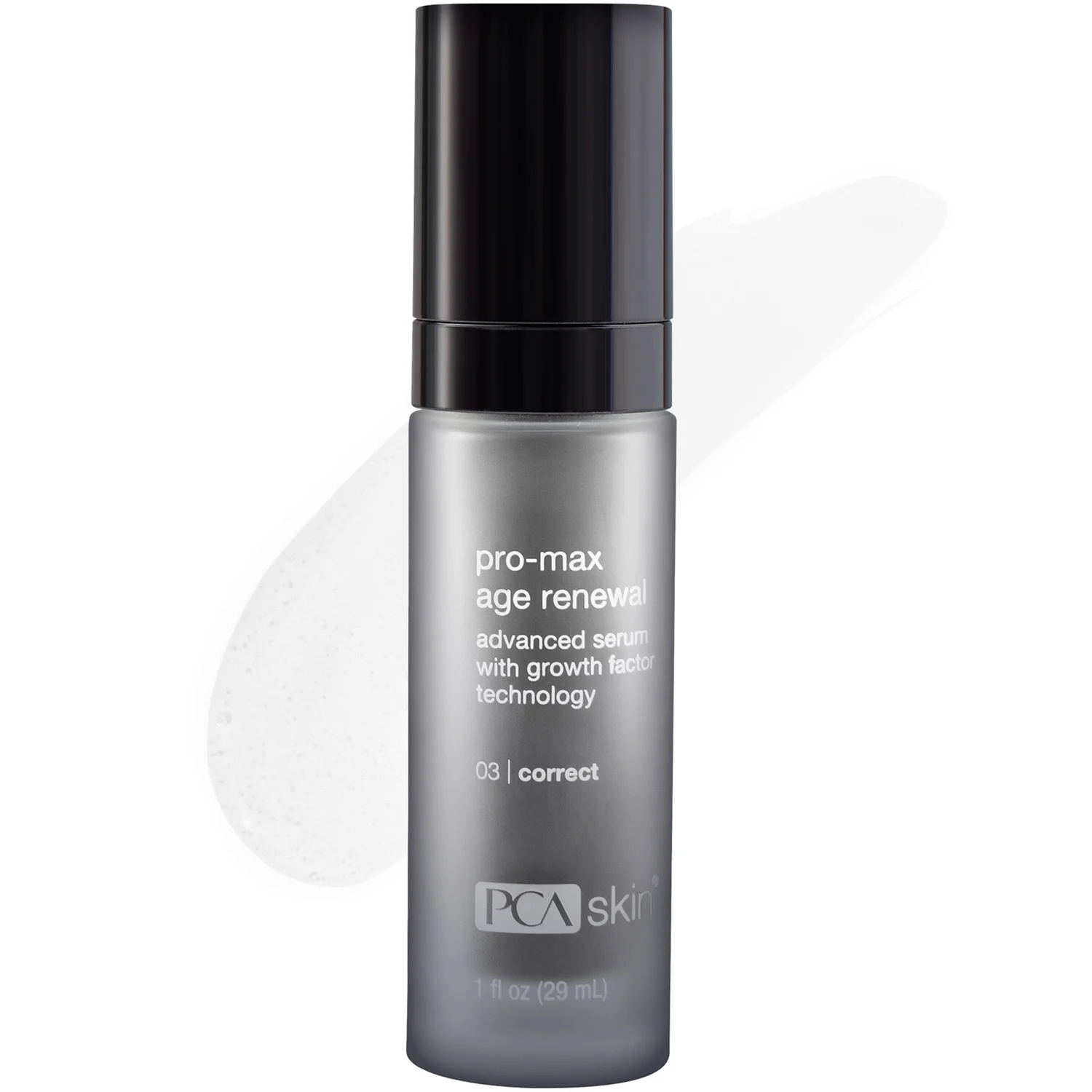 PCA SKIN Pro-Max Age Renewal Advanced Anti-Aging Serum with Micro Growth Factor Technology 1 oz
