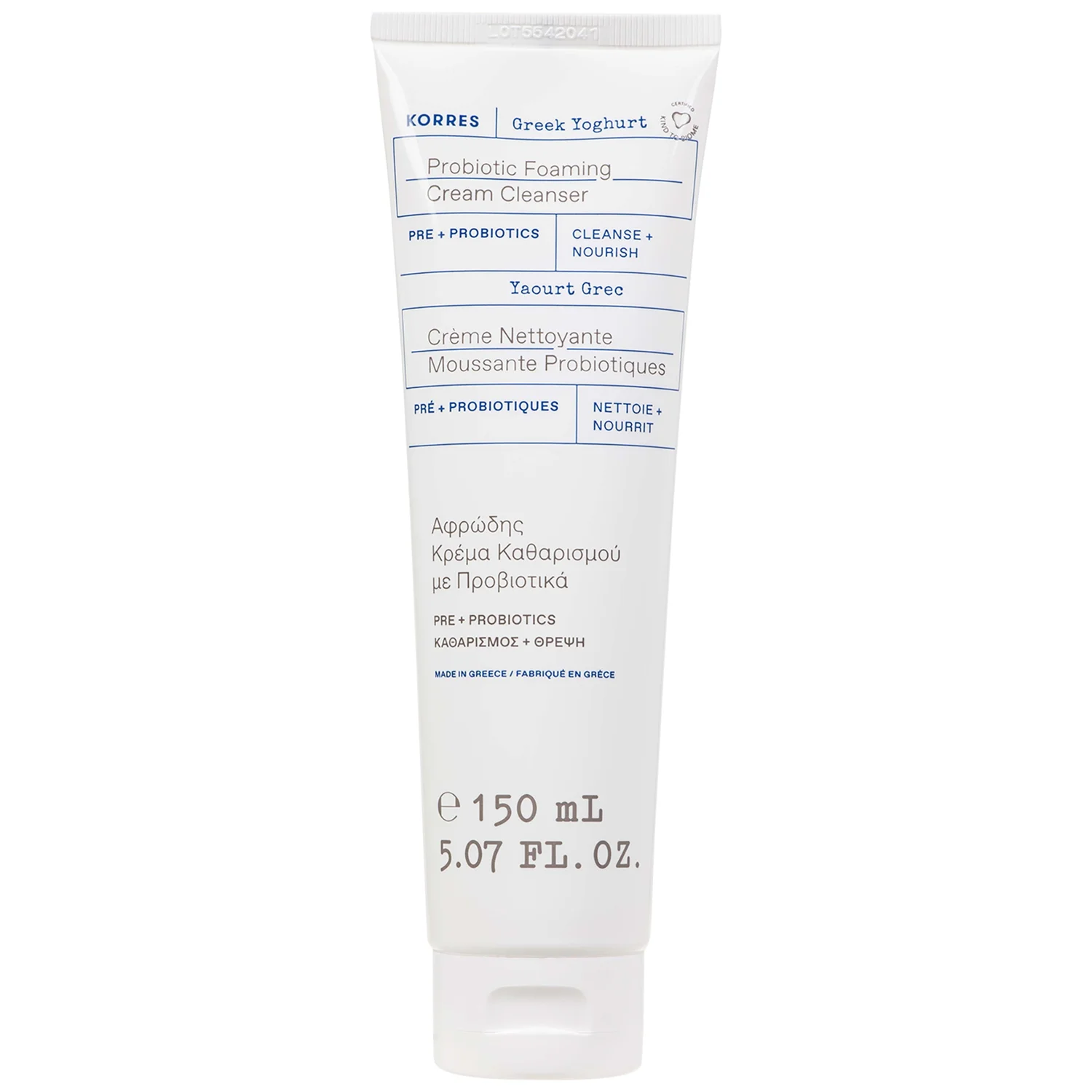 KORRES Greek Yoghurt Foaming Cream Cleanser 150 ml