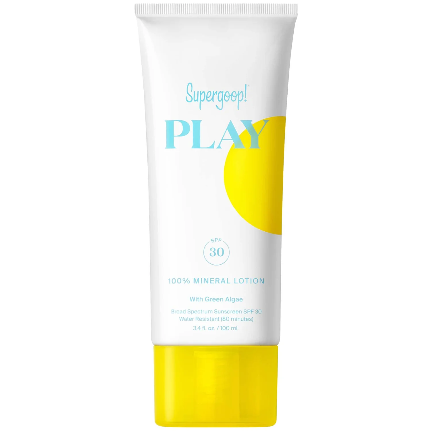 Supergoop! PLAY 100% Mineral Lotion SPF30 with Green Algae 1 fl. oz