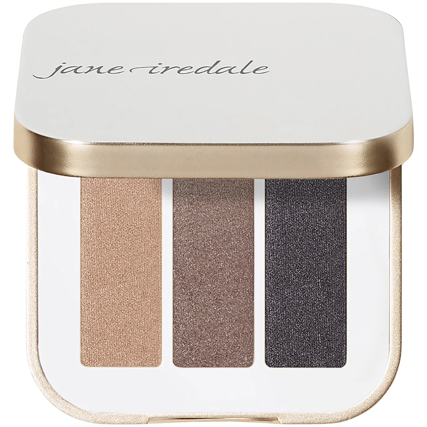 jane iredale PurePressed Eye Shadow Triple 3g (Various Shades) Brown Sugar
